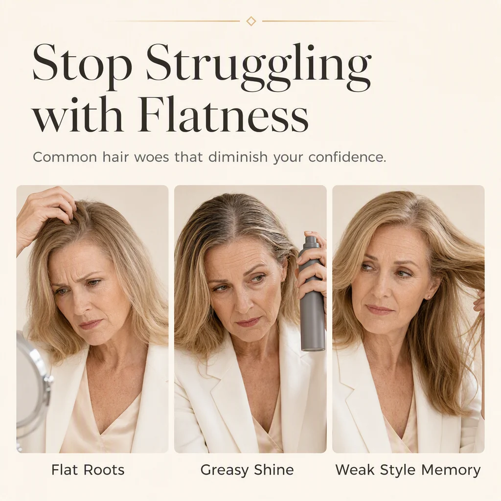 🎉50% Off! 👩Volumizing & setting spray—for lightweight, bouncy hair and long-lasting hold.