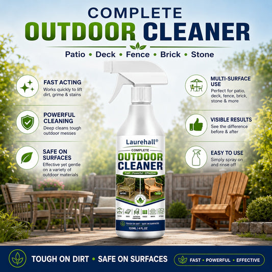 Laurehall® Courtyard Cleaning Spray, Removing Moss and Mold Spots, Table and Chair Maintenance, Portable Care Agent
