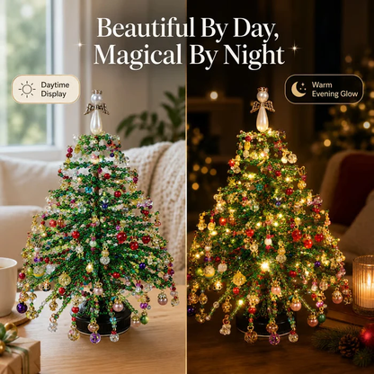 🎄✨DIY Beaded Christmas Tree Kit - 🎅🏻Create Your Own Sparkling Holiday Decoration